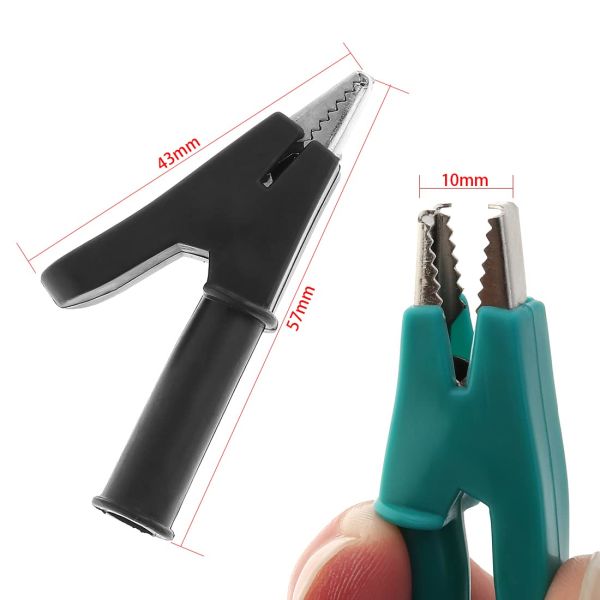 4mm Banana Jak Girişli Timsah Ağzı Krokodil