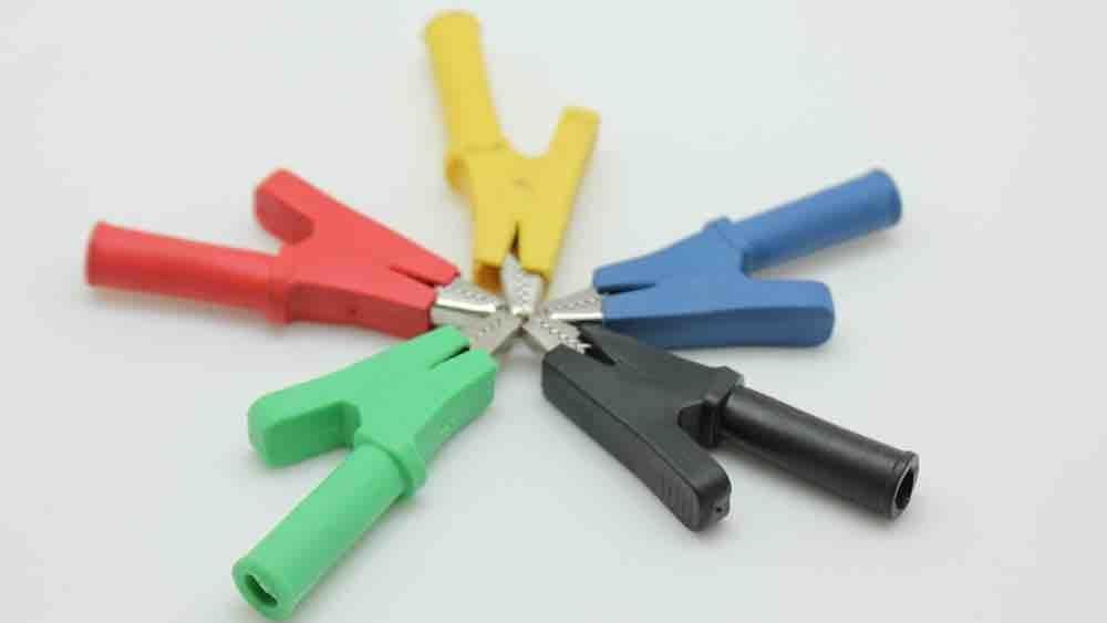 4mm Banana Jak Girişli Timsah Ağzı Krokodil