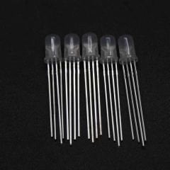5mm RGB LED Ortak Anot 4 Ayak