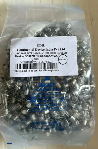 BC107B TO-18 100MA 100V NPN
