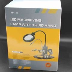 ZD-10Y Ledli Büyüteç Yardımcı El ve Havya Standı