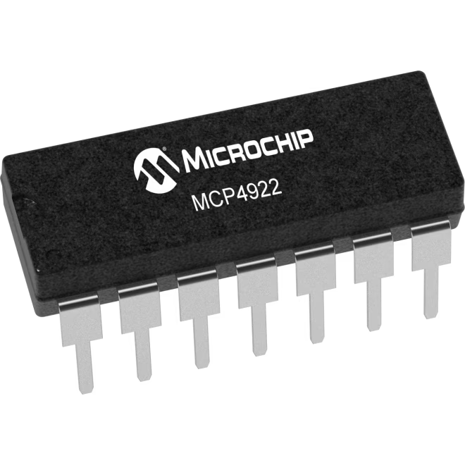 MCP4922-E/P DIP-8 Dijital Analog Çevirici Entegresi