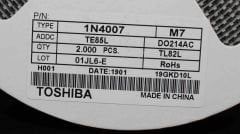 1N4007 SMD Diyot - Toshiba 25 ADET