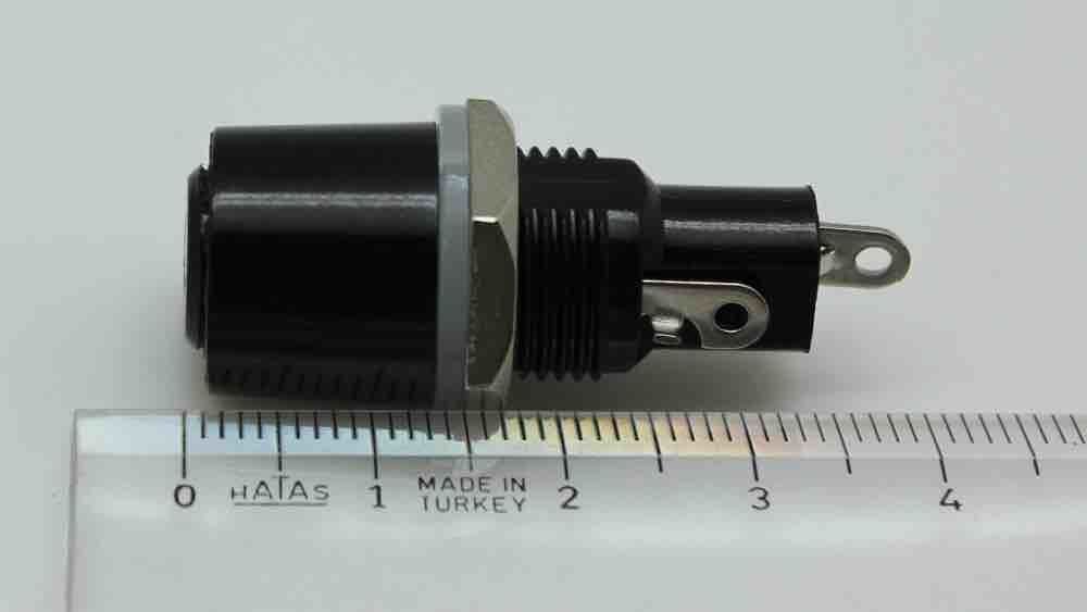 Sigorta Yuvası 5x20mm Seramik Tornavida Tipi