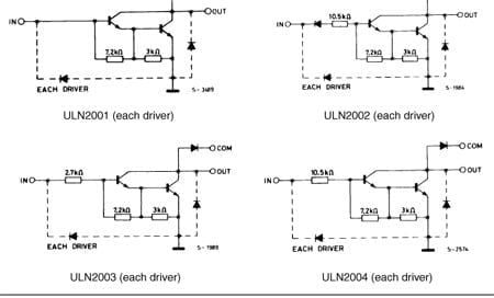 ULN 2001 DIP 16