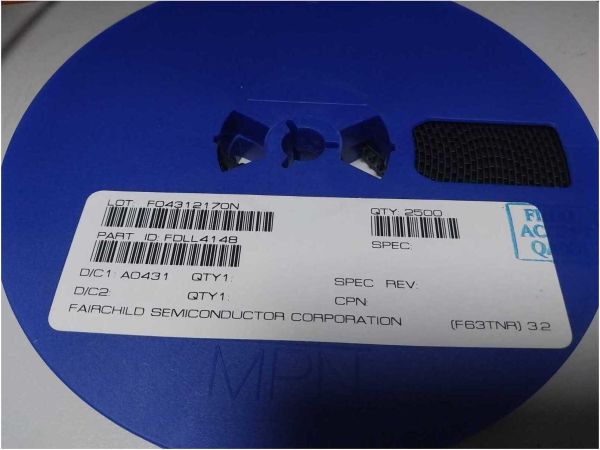LL4148 DIODE FAST SWITCHING Single 150mA 100V SOD80 M.MEL