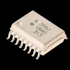 HCPL-316J-500E - (A316J) SO-16 LOGIC OUT OPTOCOUPLER