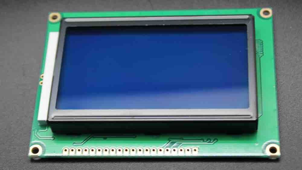 128x64 Grafik Lcd Ekran Mavi
