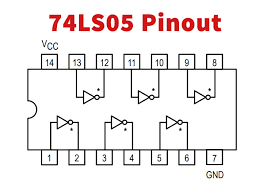74LS05 Hex İnverter