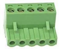 5  Pin  5.08mm  180°  Geçmeli Klemens