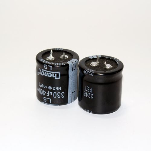 330uf 400v 30x30mm Snap Alüminyüm