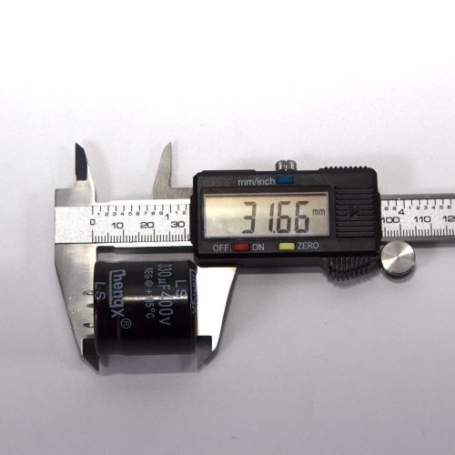 330uf 400v 30x30mm Snap Alüminyüm