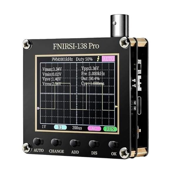 FNIRSI 138 Pro 200KHz 2.5 MS/s Dijital Mini Osiloskop