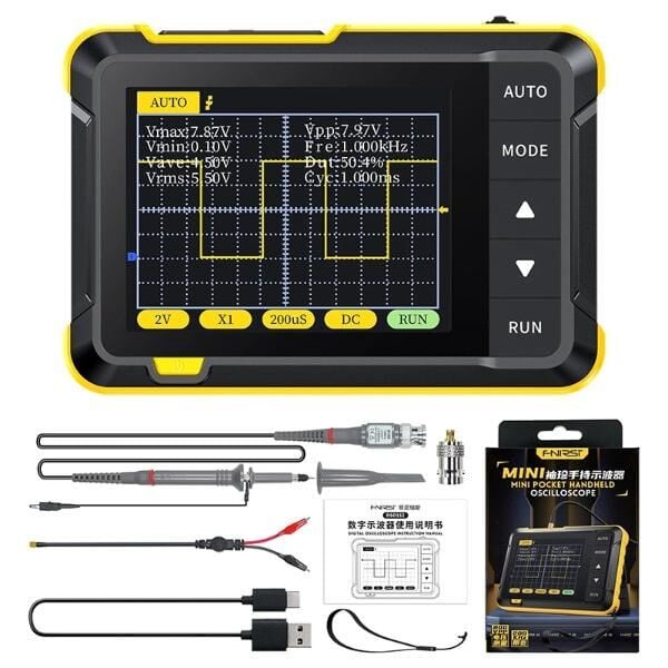 Fnirsi DSO-152H 2.8'' Mini Cep Taşınabilir Dijital DSO Osiloskop
