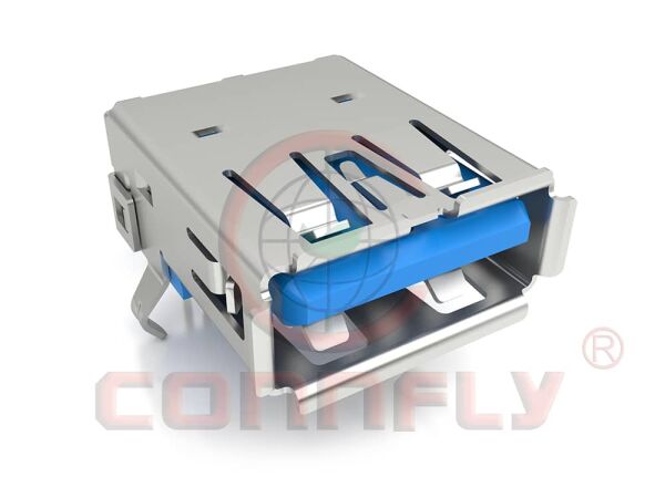 CONNECTOR USB A TYPE RIGHT ANGLE 90C