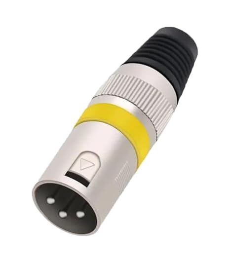 Canon Erkek 3 Pinli XLR Konnektör