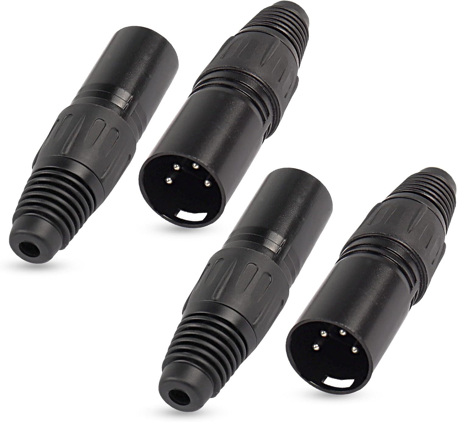 4 Pin Canon  XLR Erkek Fiş Konnektörü