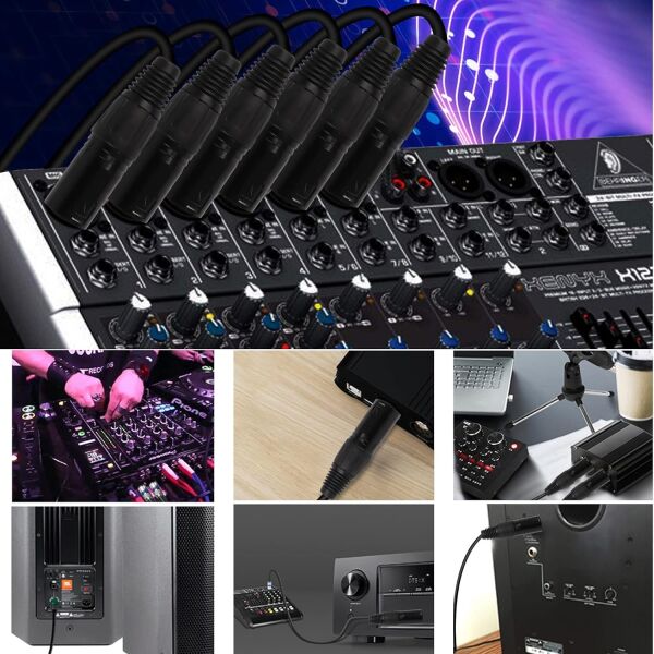4 Pin Canon  XLR Erkek Fiş Konnektörü