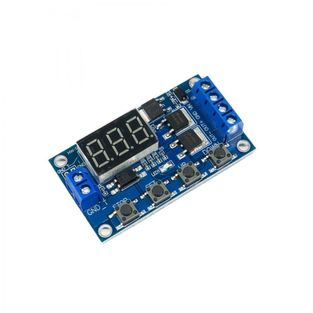 Zaman Ayarlı Mosfetli Zamanlayıcı Anahtarlama Kartı 5-30V DC