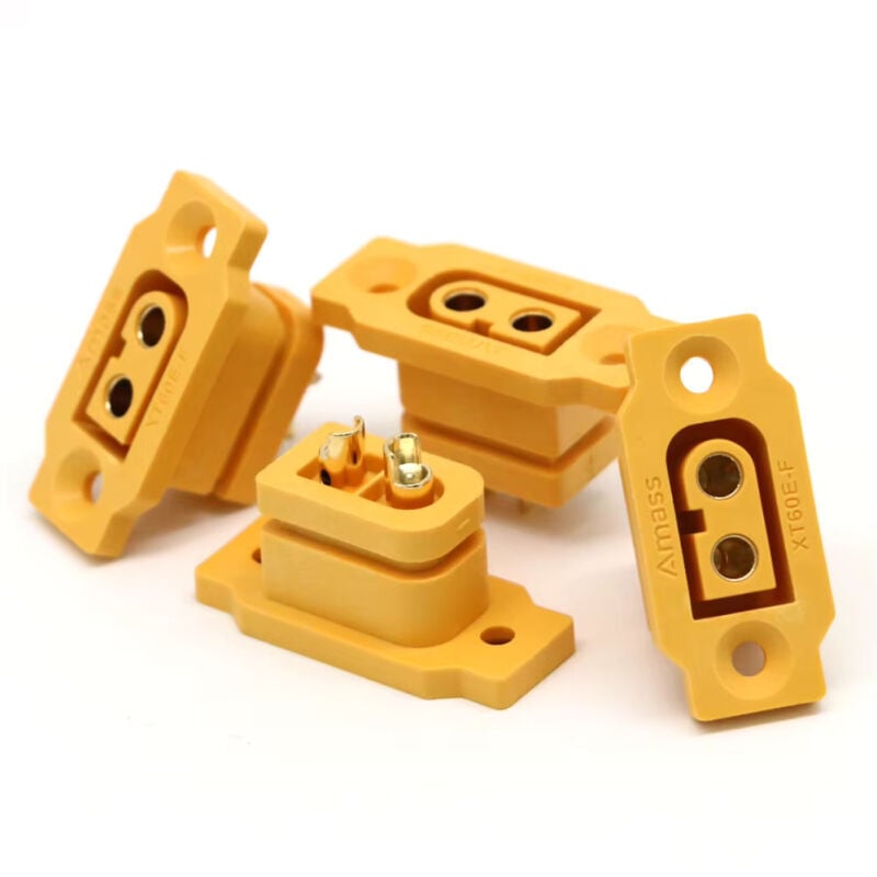 XT60E-F Panel Tipi Dişi Konnektör - XT60 Amass