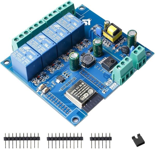 ESP32 WIFI Bluetooth AC 220V/DC 5-30V 4 KANAL Röle Kartı