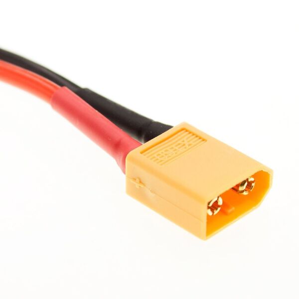 XT60 Erkek Lipo Pil Şarj Kablosu 15 cm 12AWG