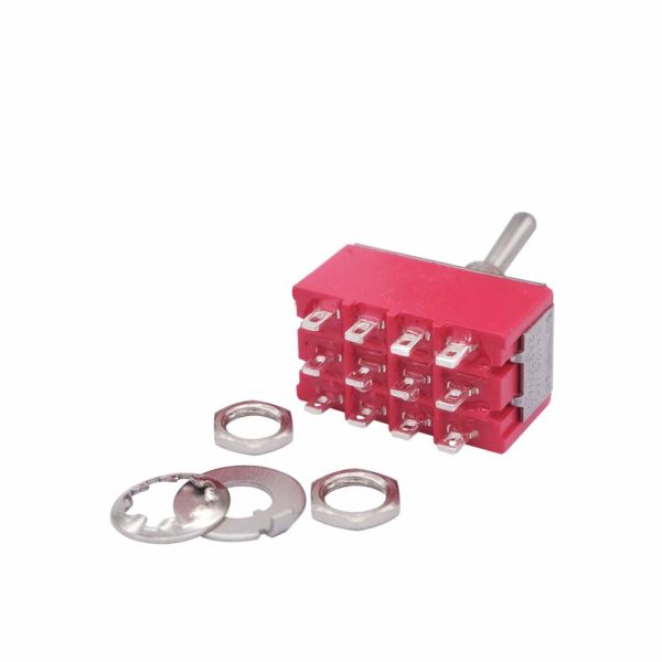 Toogle Switch MTS-403 On-Off-On Ø6mm
