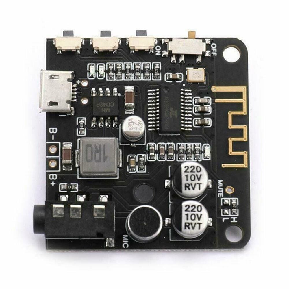 VHM-314 BT5.0 PRO Bluetooth Ses Alıcı Kartı MP3 Modülü (Mikrofonlu)