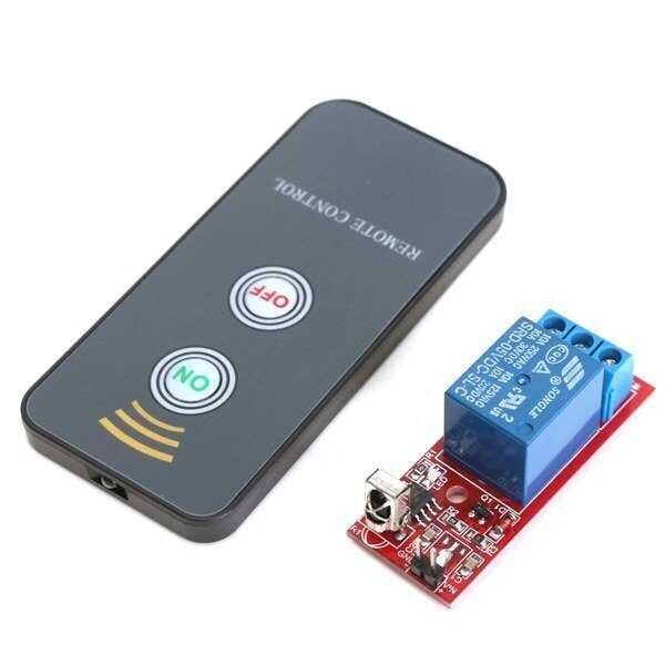 5V 1 Kanal IR Kumandalı Röle Kartı (On-Off)