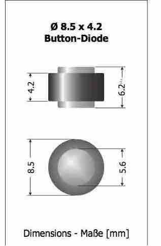 RA254 25A 400V Buton Diyot