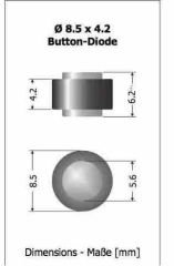 RA254 25A 400V Buton Diyot