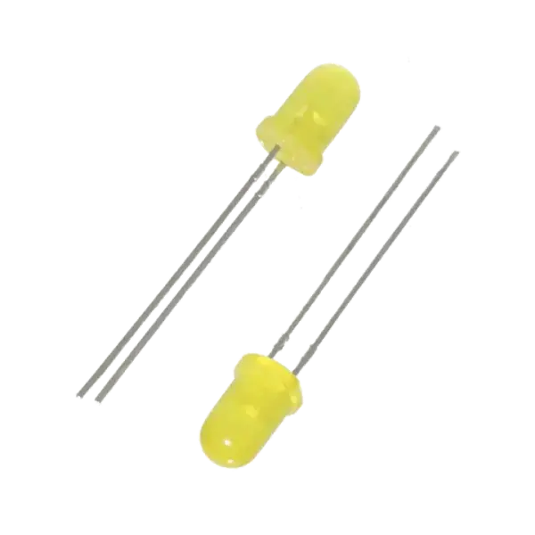 5mm LED Sarı 600-800mcd