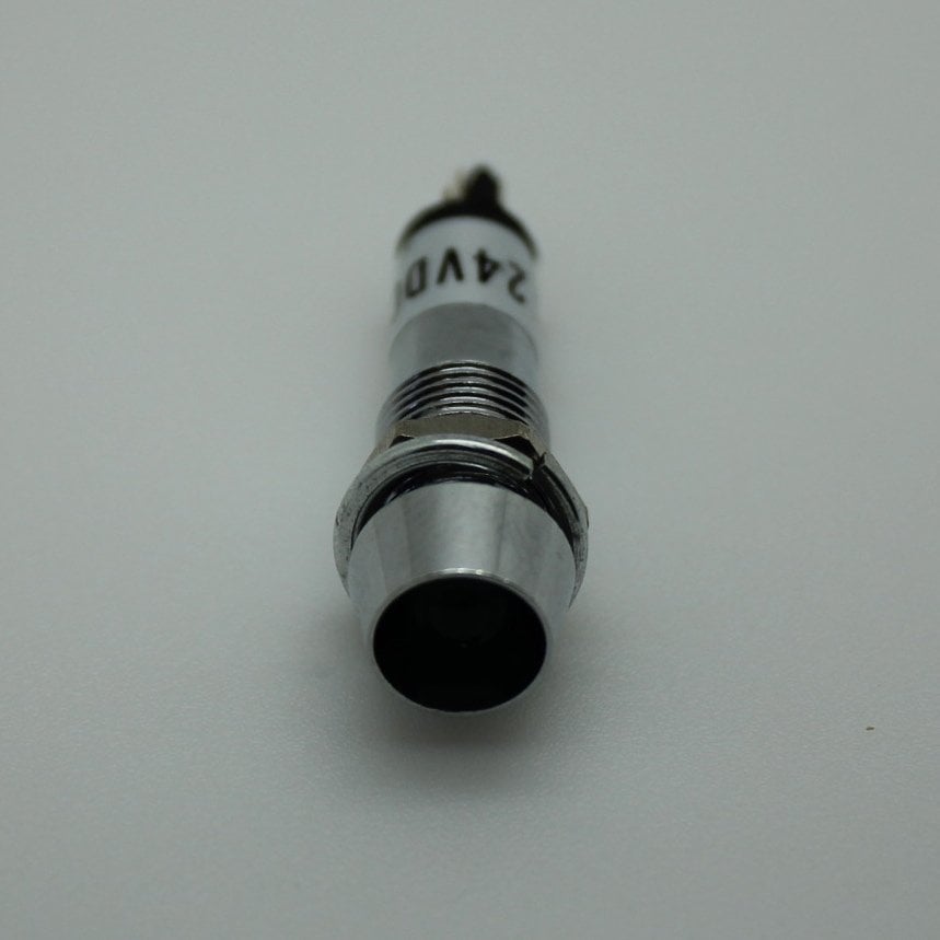 8mm 24V Sinyal Lambası Metal 4 Renk