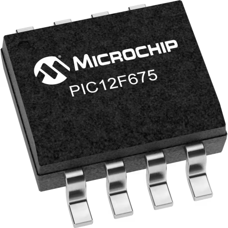 PIC12F675-I/SN  8-Bit  DIP 8
