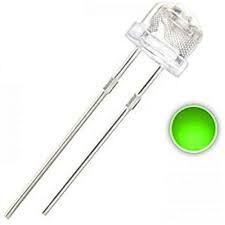 Mantar Şeffaf Led 4 Renk  4.8mm