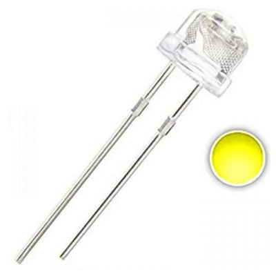 Mantar Şeffaf Led 4 Renk  4.8mm