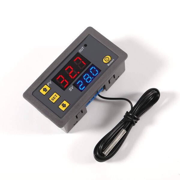 W3230 12V DC Dijital Sıcaklık Kontrol Cihazı LED Ekran Termostat