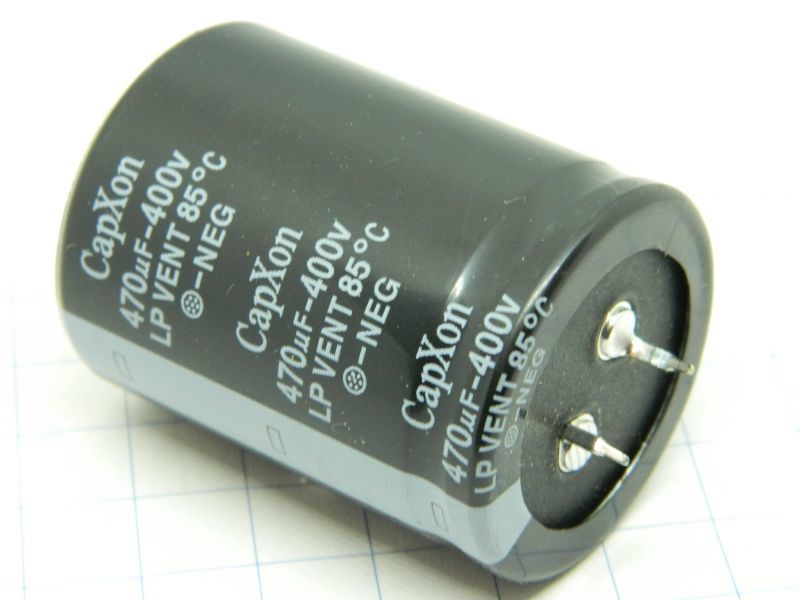 470uf 400v 30x40mm Elektrolitik Snap