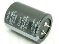 470uf 400v 30x40mm Elektrolitik Snap
