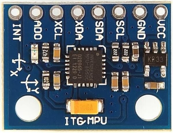 MPU6050 Eksen İvme ve Gyro Sensörü