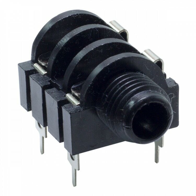 6.3 mm Mono Dişi Jak Şaşe PCB Tipi